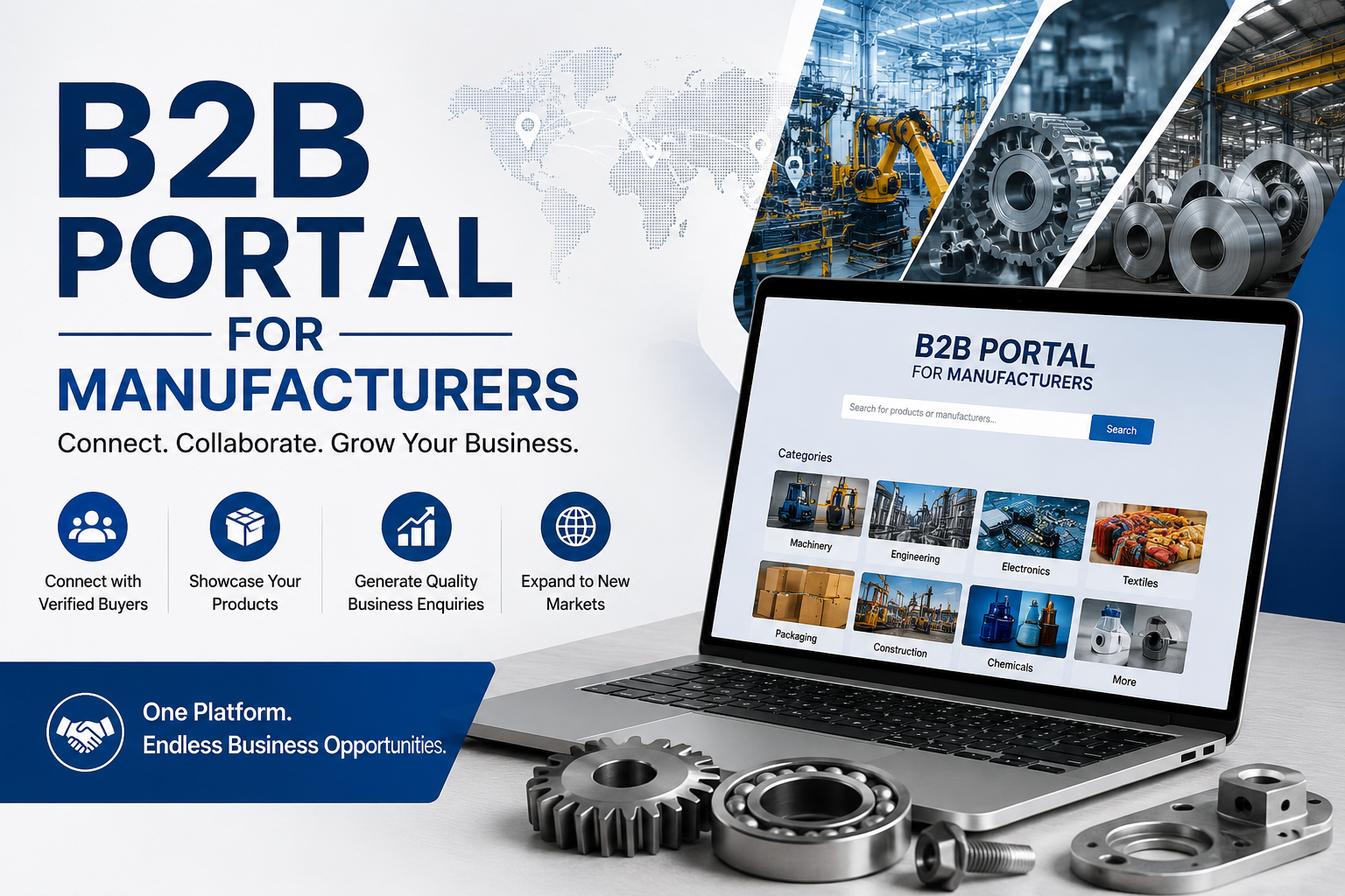 B2B Portal for Manufacturers in Delhi